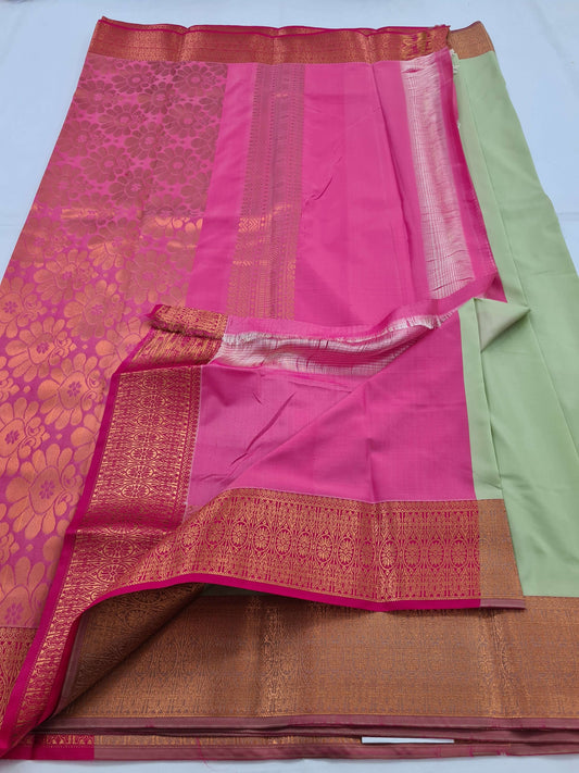 Kanchipuram Blended Soft Silk Silk Saree 017