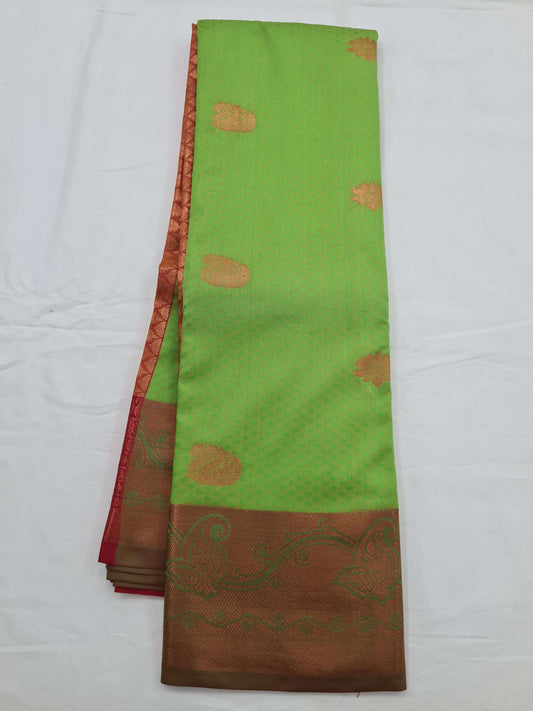 Kanchipuram Blended Soft Silk Silk Saree 020