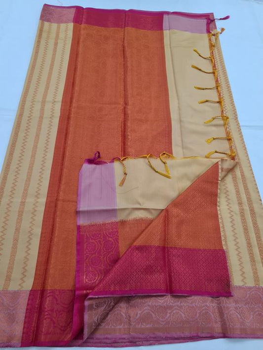 Kanchipuram Blended Soft Silk Silk Saree 031