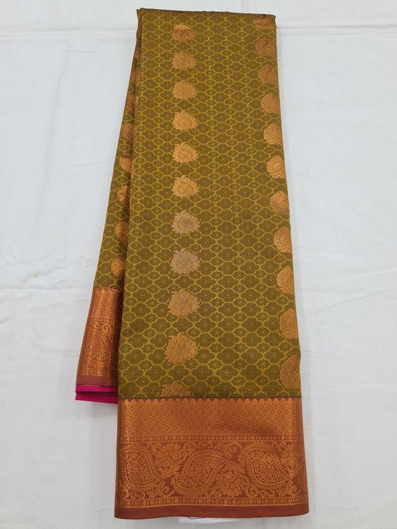 Kanchipuram Blended Soft Silk Silk Saree 032