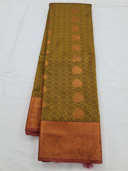 Kanchipuram Blended Soft Silk Silk Saree 038