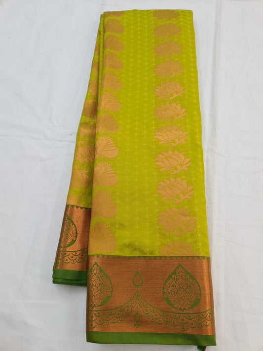 Kanchipuram Blended Soft Silk Silk Saree 040