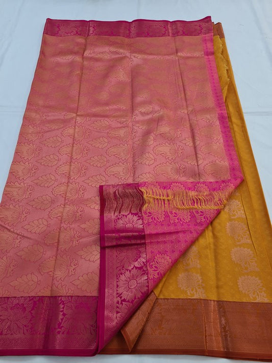 Kanchipuram Blended Soft Silk Silk Saree 041