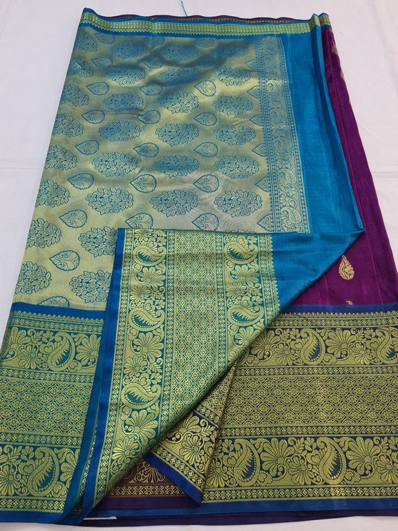 Kanchipuram Blended Soft Silk Silk Saree 049