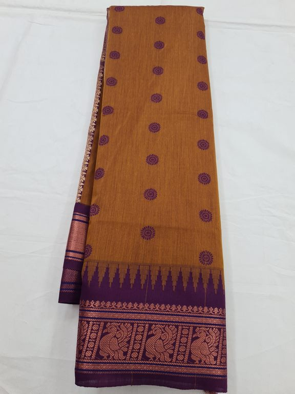 Kanchipuram Blended Soft Silk Silk Saree 055