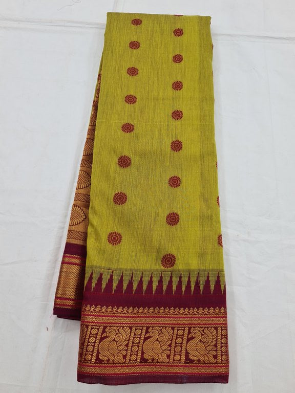Kanchipuram Blended Soft Silk Silk Saree 056