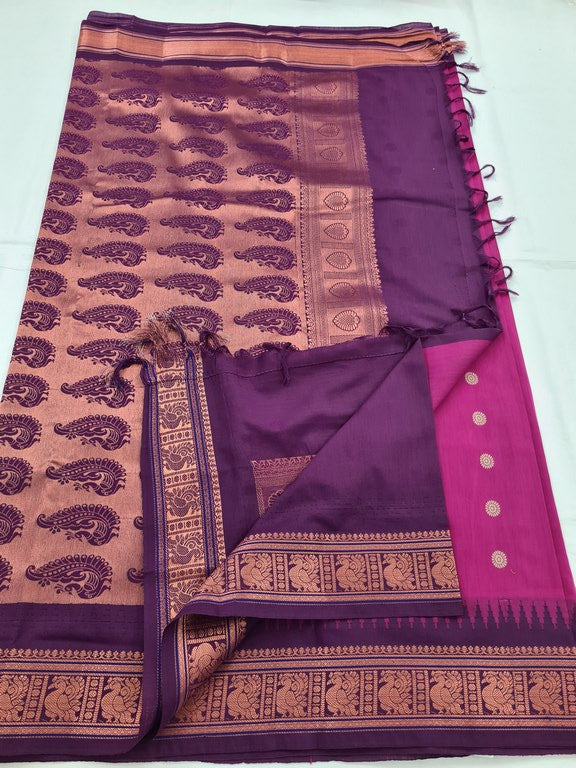 Kanchipuram Blended Soft Silk Silk Saree 061