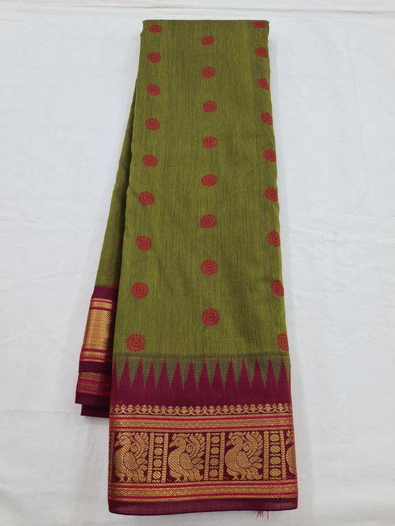 Kanchipuram Blended Soft Silk Silk Saree 065