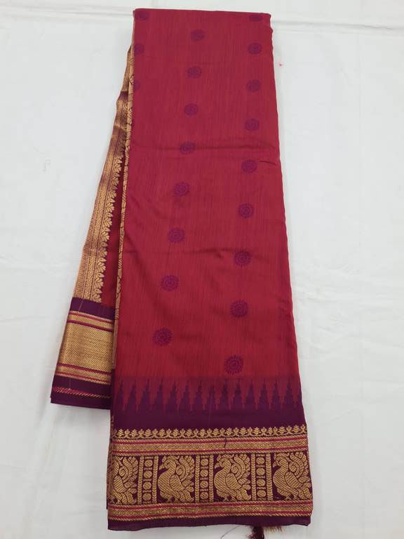 Kanchipuram Blended Soft Silk Silk Saree 068