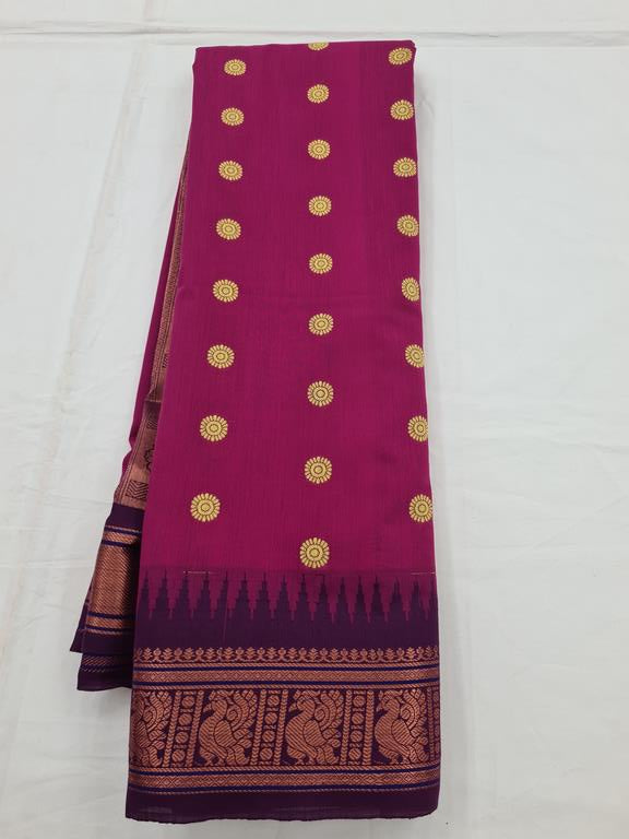Kanchipuram Blended Soft Silk Silk Saree 070