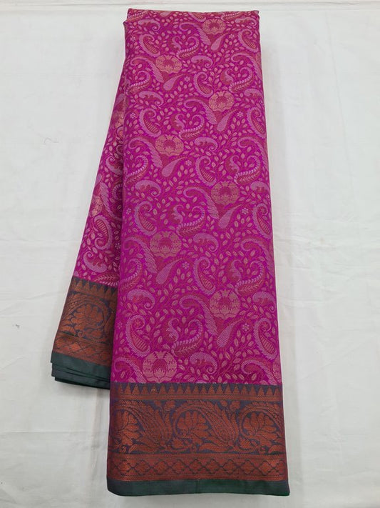 Kanchipuram Blended Soft Silk Silk Saree 073