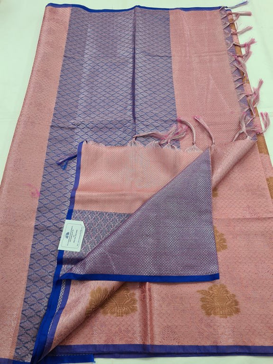 Kanchipuram Blended Soft Silk Silk Saree 078