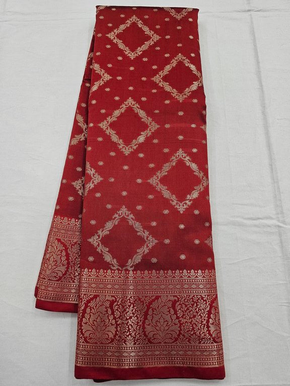 Kanchipuram Blended Trendy Fancy Silk Saree 009