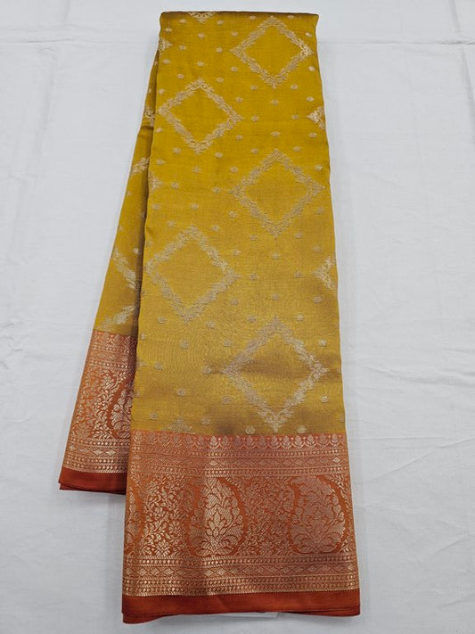 Kanchipuram Blended Trendy Fancy Silk Saree 011
