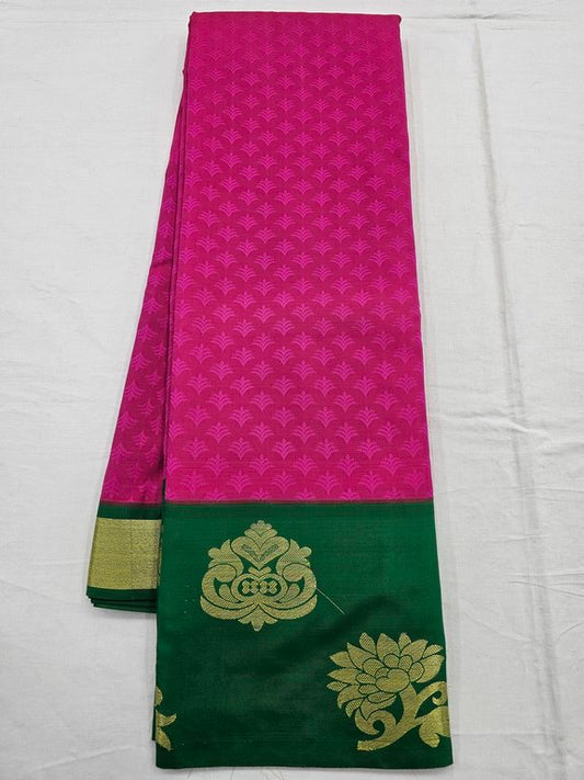 Kanchipuram Blended Trendy Fancy Silk Saree 018