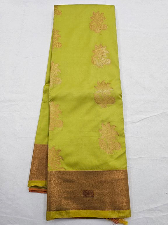 Kanchipuram Blended Trendy Fancy Silk Saree 020
