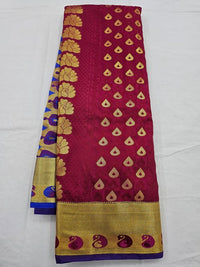 Kanchipuram Blended Trendy Fancy Silk Saree 021
