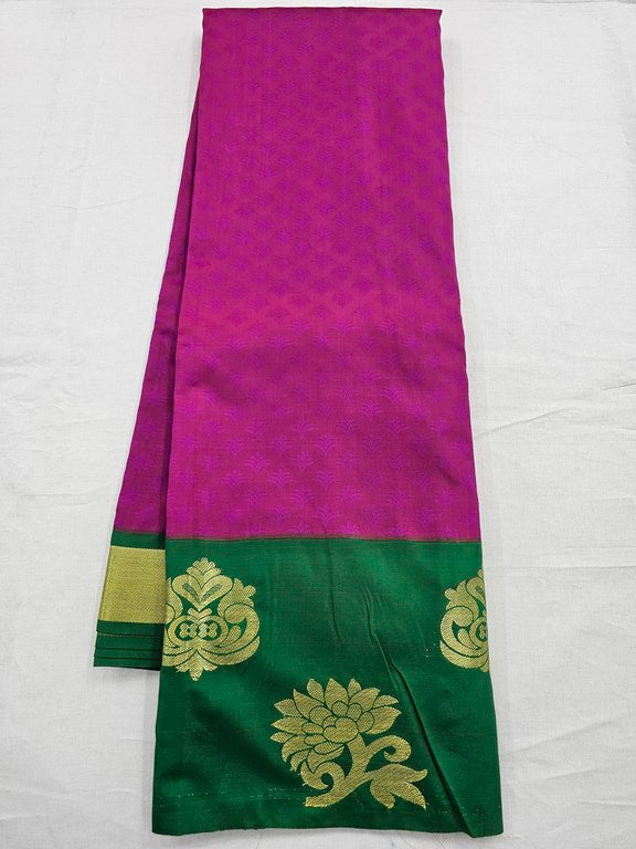 Kanchipuram Blended Trendy Fancy Silk Saree 023