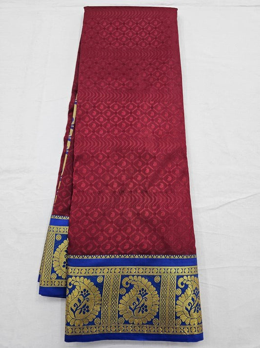 Kanchipuram Blended Trendy Fancy Silk Saree 029