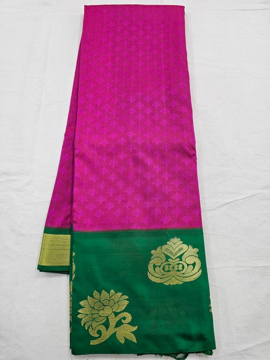 Kanchipuram Blended Trendy Fancy Silk Saree 032