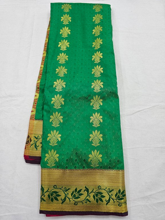 Kanchipuram Blended Trendy Fancy Silk Saree 035