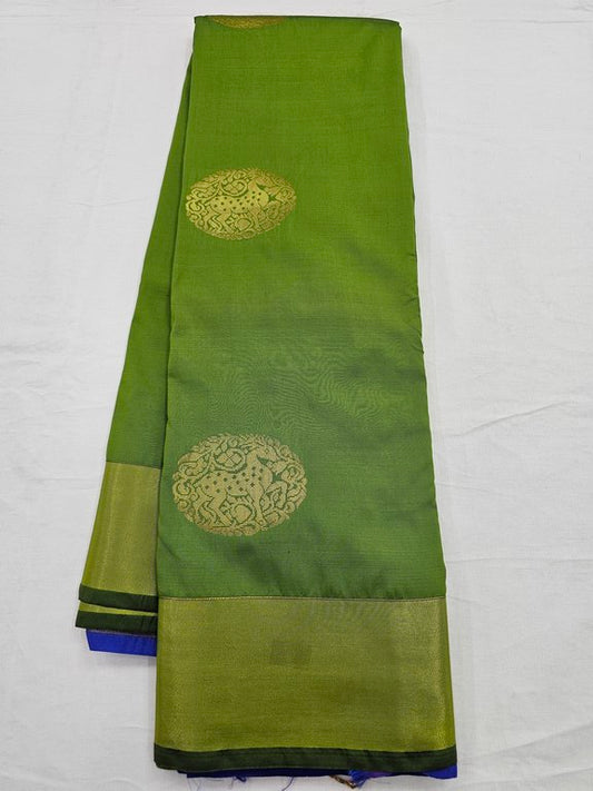 Kanchipuram Blended Trendy Fancy Silk Saree 041