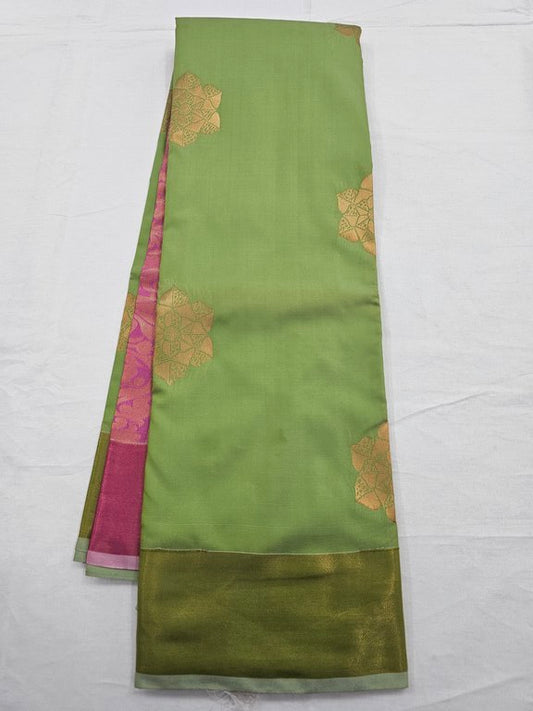 Kanchipuram Blended Trendy Fancy Silk Saree 050