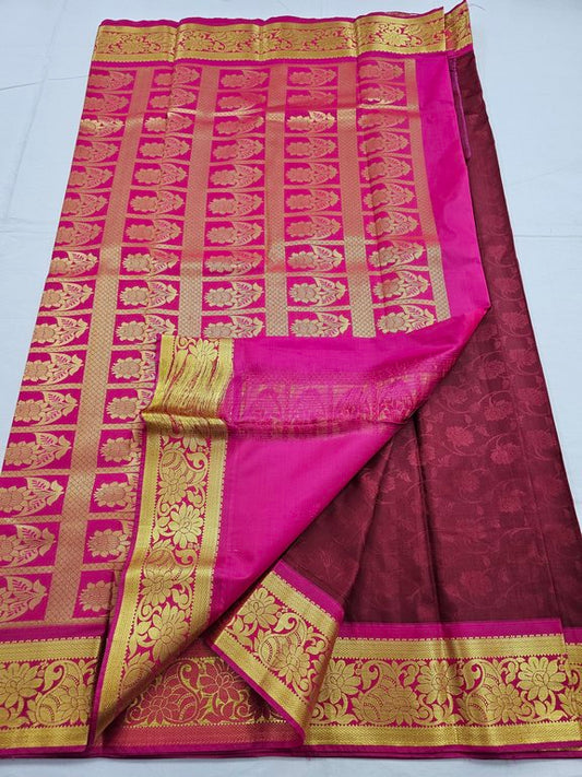 Kanchipuram Blended Trendy Fancy Silk Saree 062