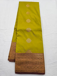 Kanchipuram Blended Trendy Fancy Silk Saree 071
