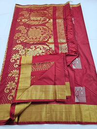 Kanchipuram Blended Trendy Fancy Silk Saree 077
