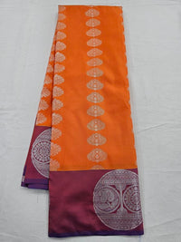 Kanchipuram Blended Trendy Fancy Silk Saree 080