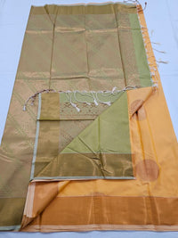 Kanchipuram Blended Trendy Fancy Silk Saree 086