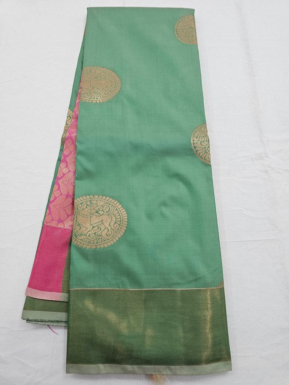 Kanchipuram Blended Trendy Fancy Silk Saree 092