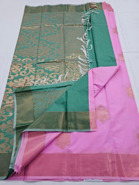 Kanchipuram Blended Trendy Fancy Silk Saree 098