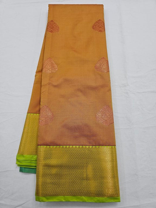 Kanchipuram Blended Trendy Fancy Silk Saree 099