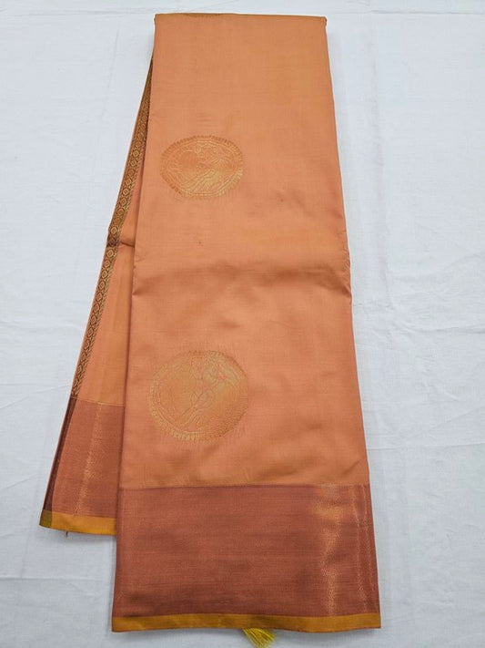 Kanchipuram Blended Trendy Fancy Silk Saree 101