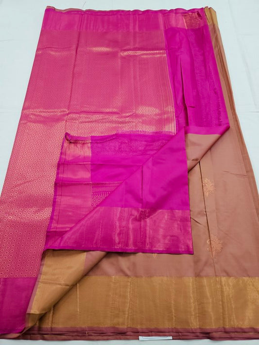 Kanchipuram Blended Trendy Fancy Silk Saree 120