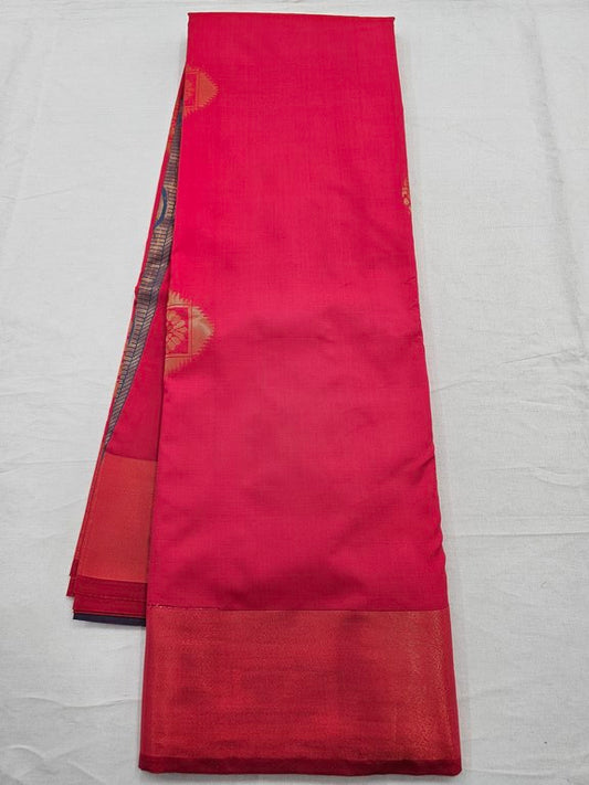 Kanchipuram Blended Trendy Fancy Silk Saree 127