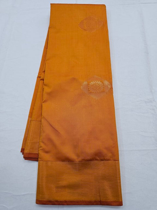 Kanchipuram Blended Trendy Fancy Silk Saree 128