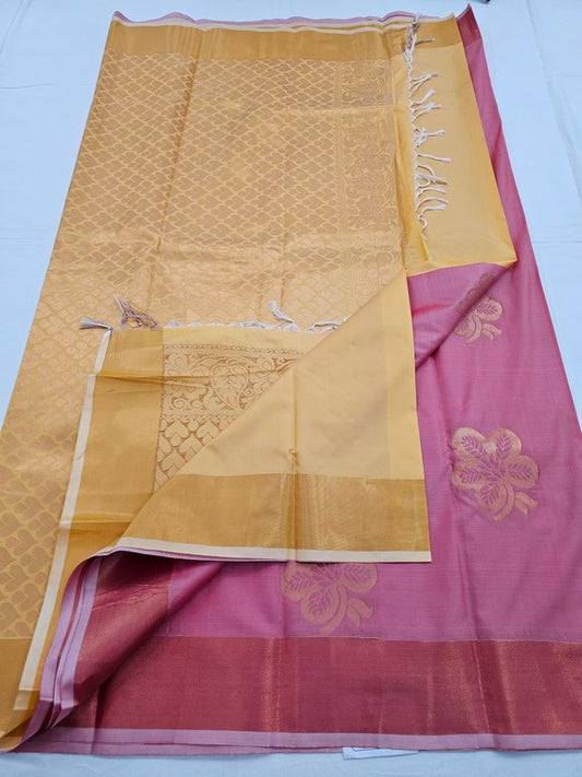 Kanchipuram Blended Trendy Fancy Silk Saree 132