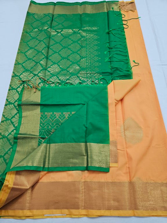 Kanchipuram Blended Trendy Fancy Silk Saree 147