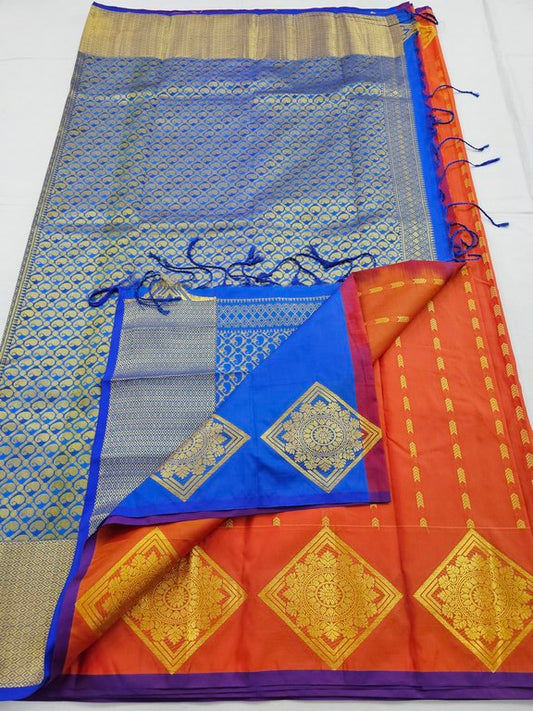 Kanchipuram Blended Trendy Fancy Silk Saree 151