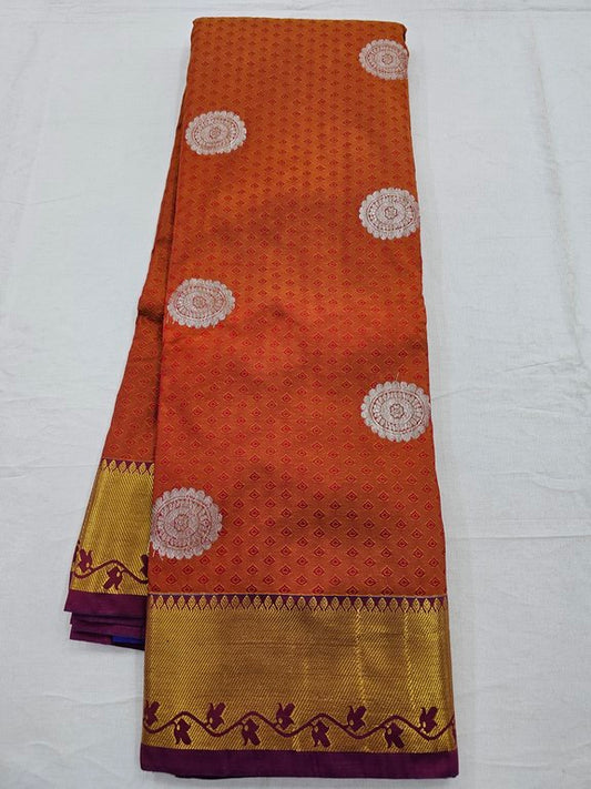 Kanchipuram Blended Trendy Fancy Silk Saree 153