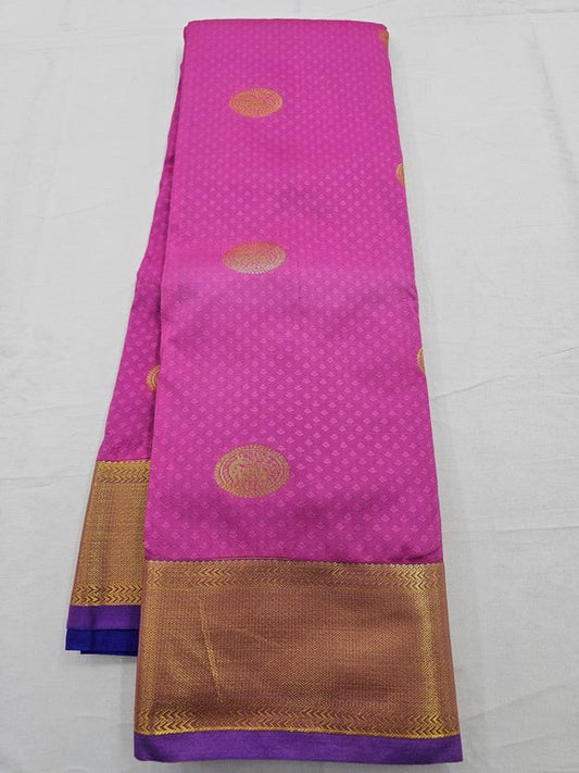 Kanchipuram Blended Trendy Fancy Silk Saree 154