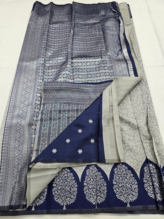 Kanchipuram Blended Trendy Fancy Silk Saree 156