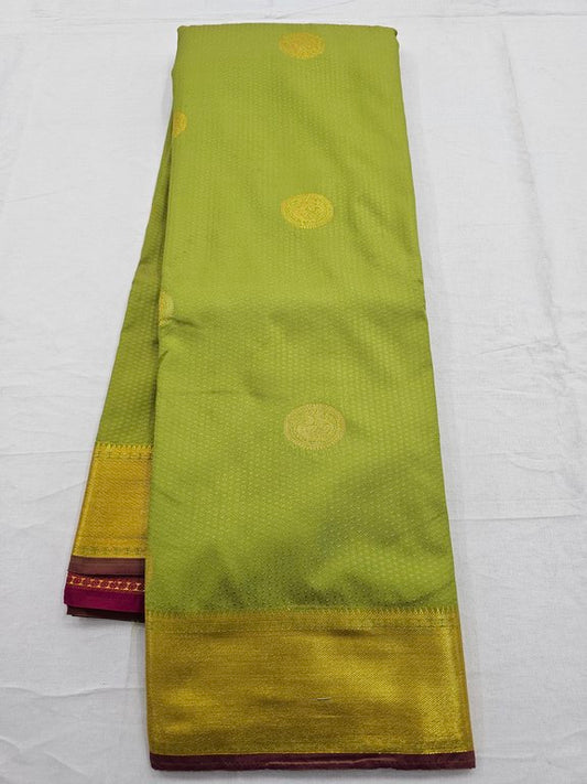 Kanchipuram Blended Trendy Fancy Silk Saree 166