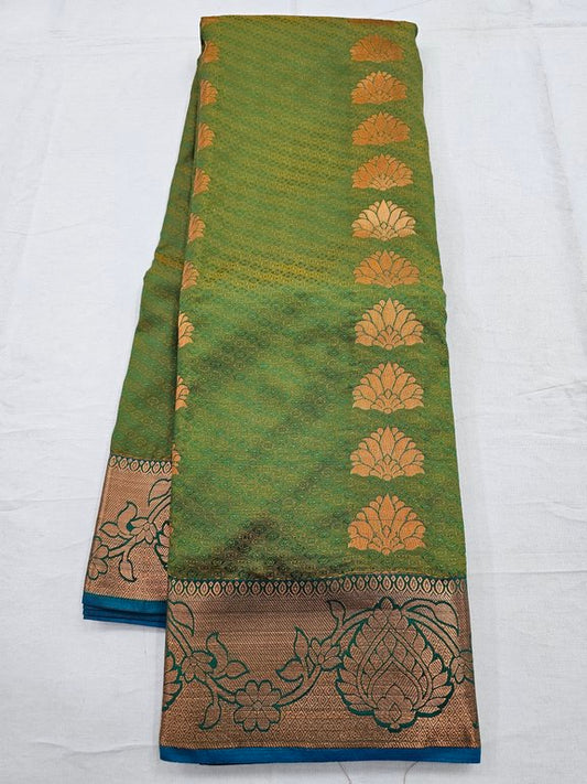 Kanchipuram Blended Trendy Fancy Silk Saree 169