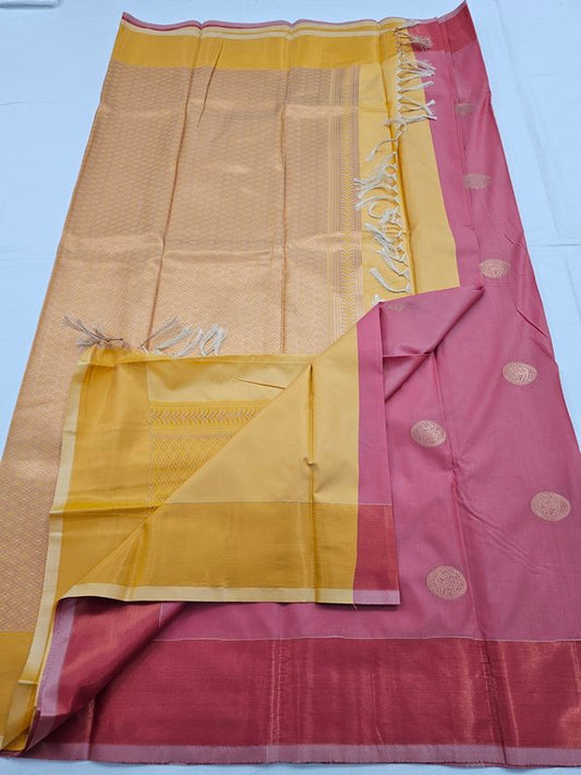 Kanchipuram Blended Trendy Fancy Silk Saree 170