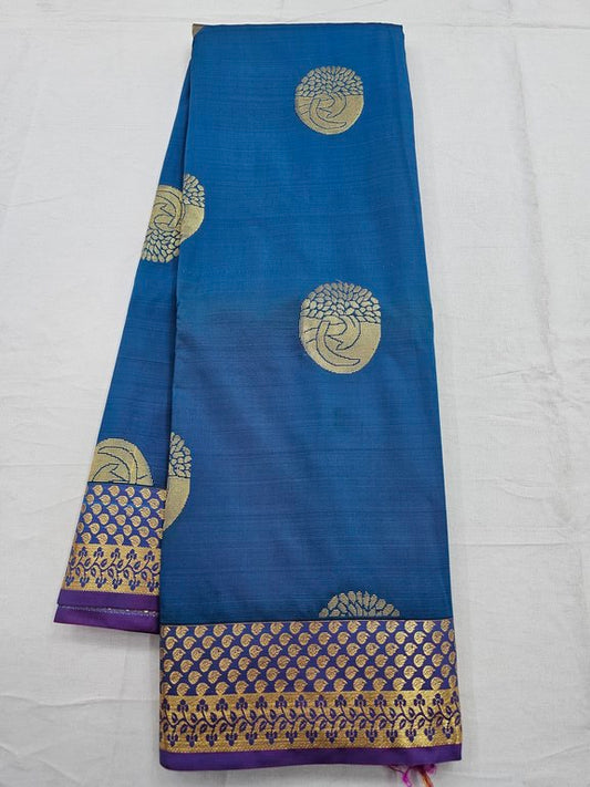 Kanchipuram Blended Trendy Fancy Silk Saree 172