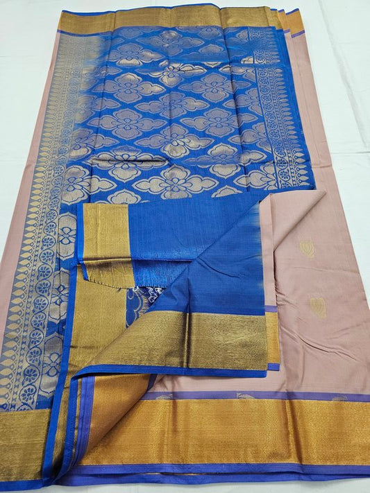 Kanchipuram Blended Trendy Fancy Silk Saree 176
